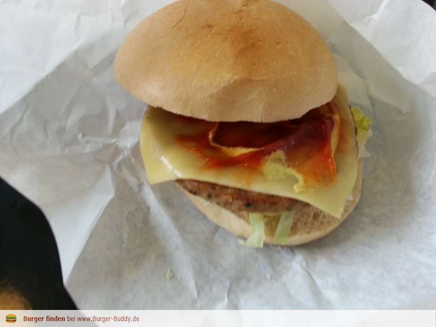 Foto zu Burger Frankfurter Oma mit Käse